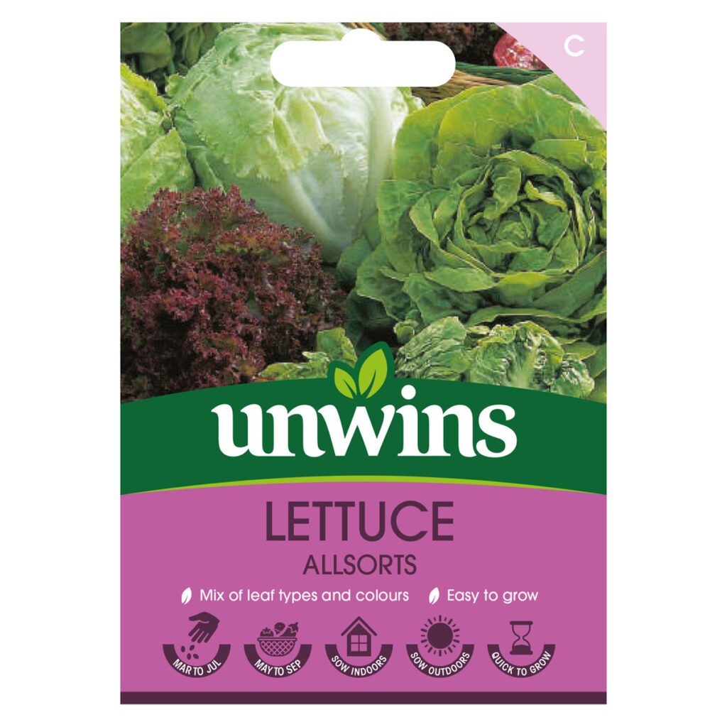 Unwins Lettuce All Sorts Mix Seeds 5051618031998 2